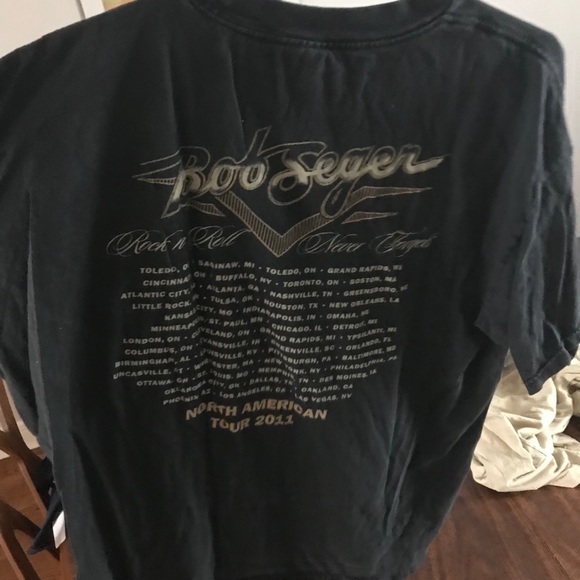 Bob seger tour date tee - Picture 4 of 5